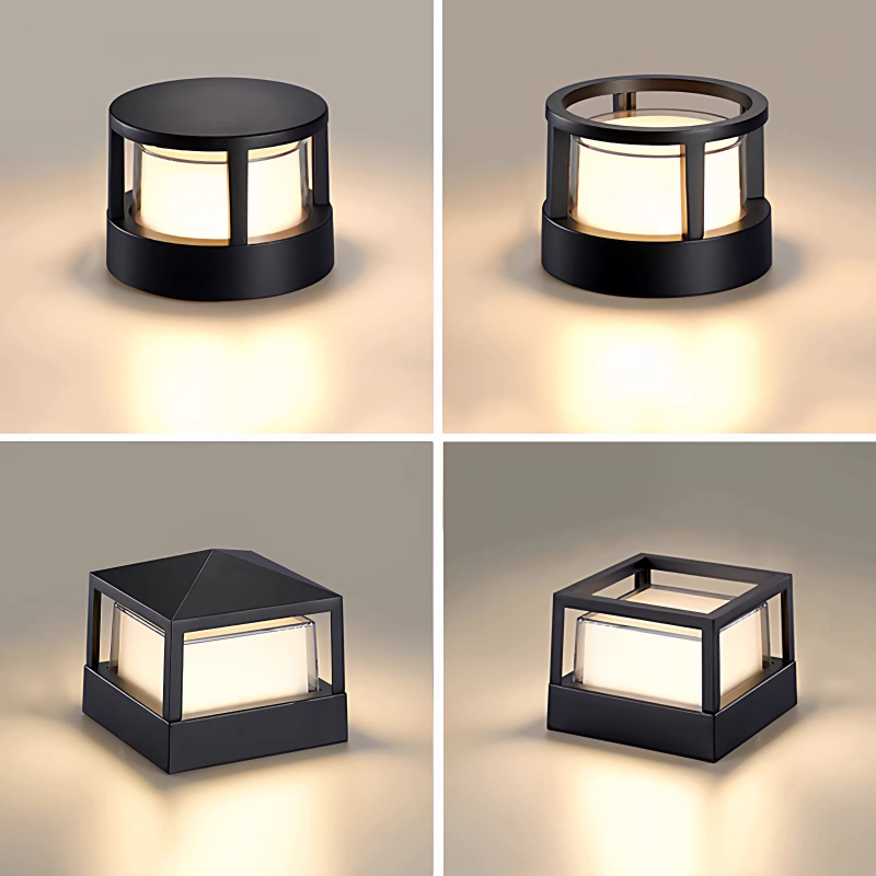 Outdoor Power Tower - Outdoor Post Top Light 12W20W Column