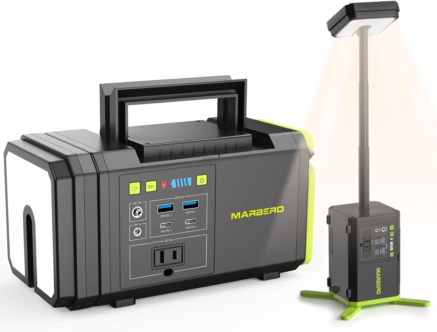 Outdoor Usb Power Bank - 118Wh Portable Power Station with Telescopic