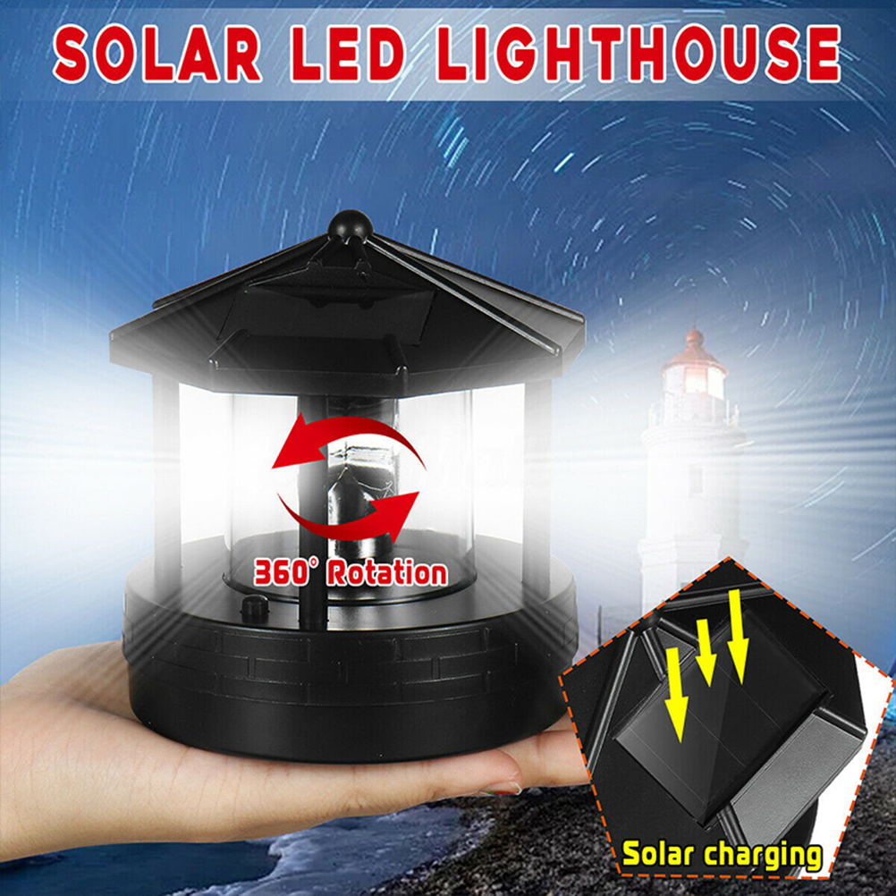 Outdoor Power Tower - D2 Outdoor Solar Light Powered Lighthouse