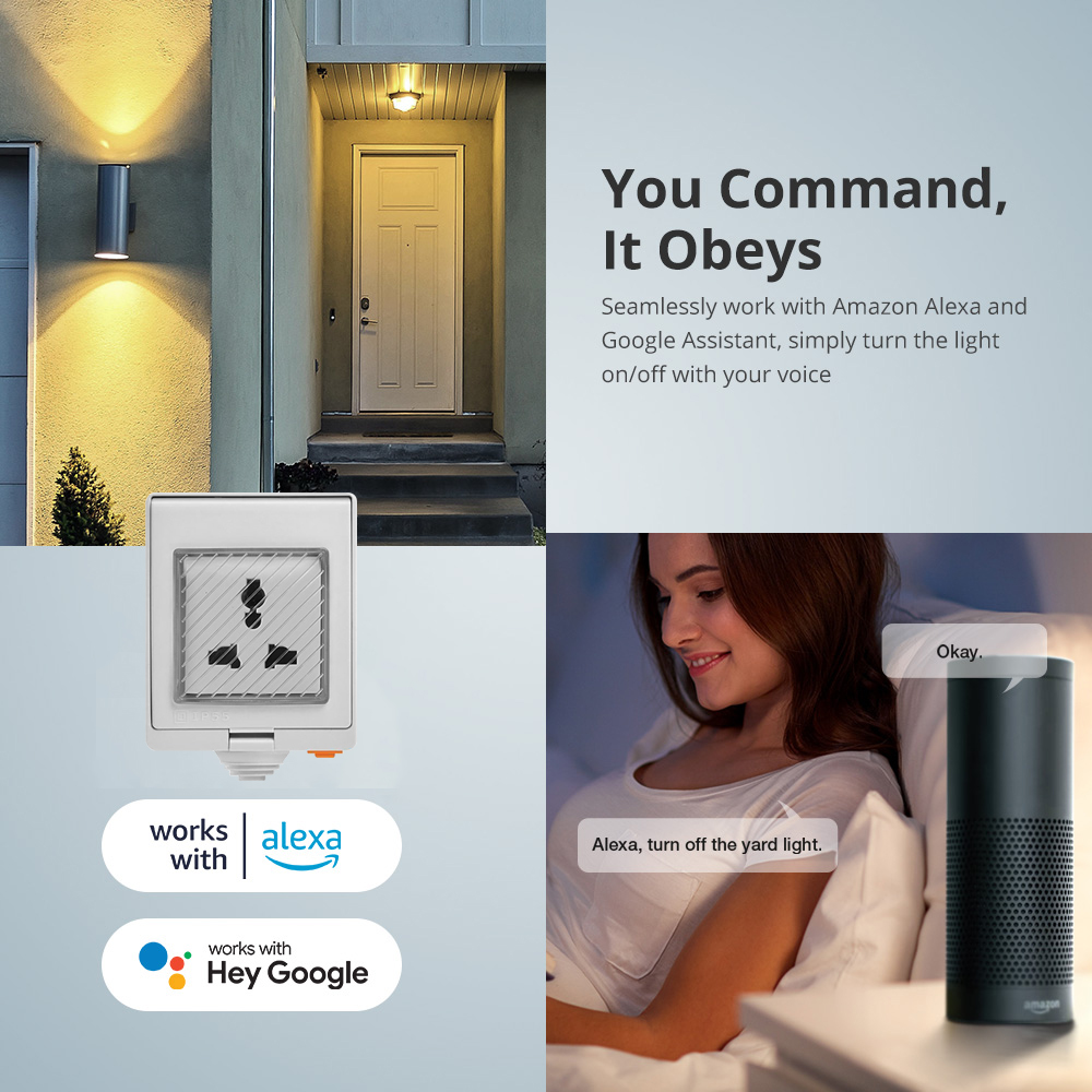 Avoir IP55 Tuya Smart Waterpro – Outdoor Power Outlet Wifi recenzja i cena