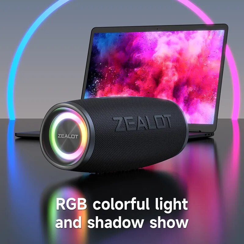 ZEALOT-S56 Bluetooth Speaker 4 – Outdoor Power For Camping recenzja i cena