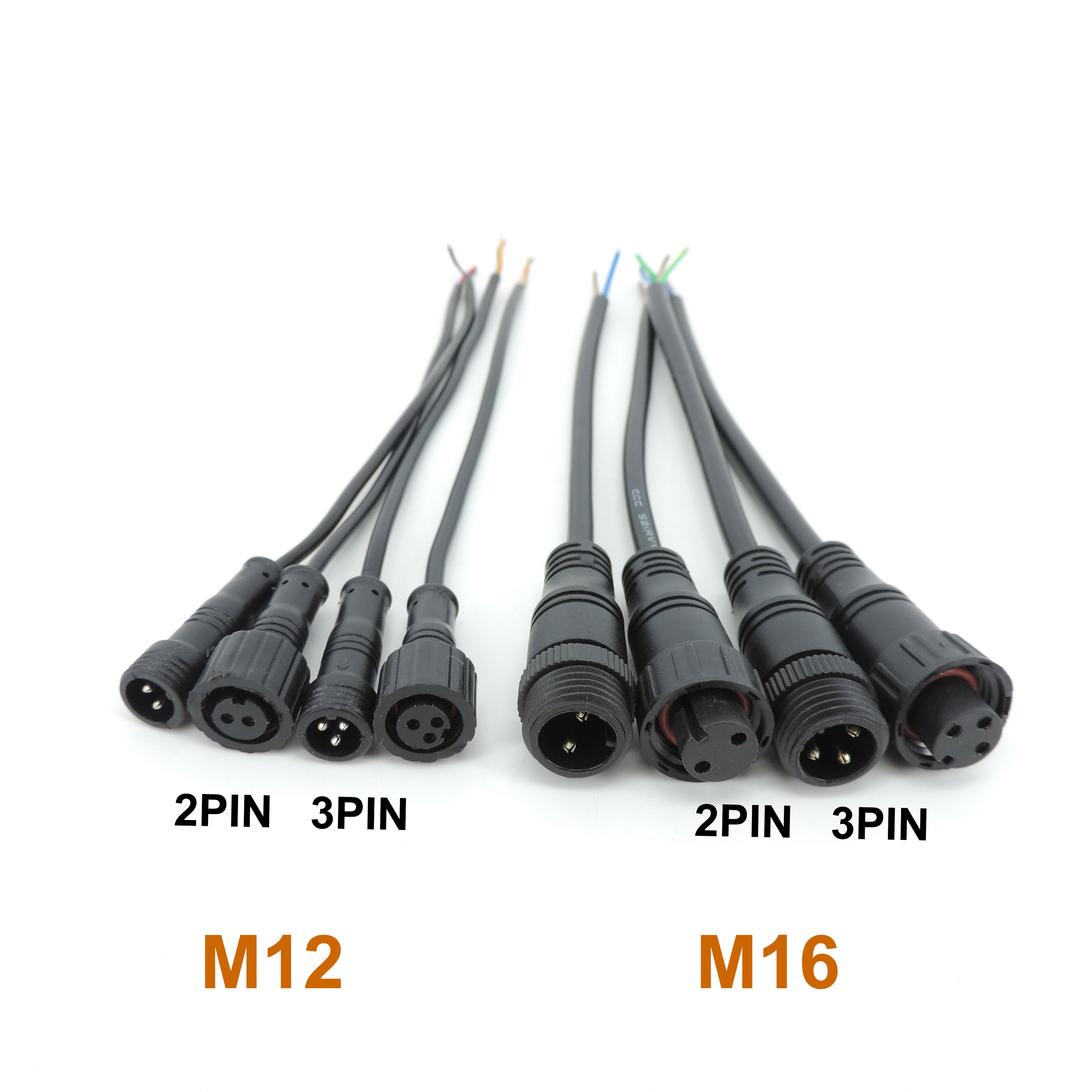 M12 M16 2 3 Pin core wire DC M – Outdoor Power Jack recenzja i cena