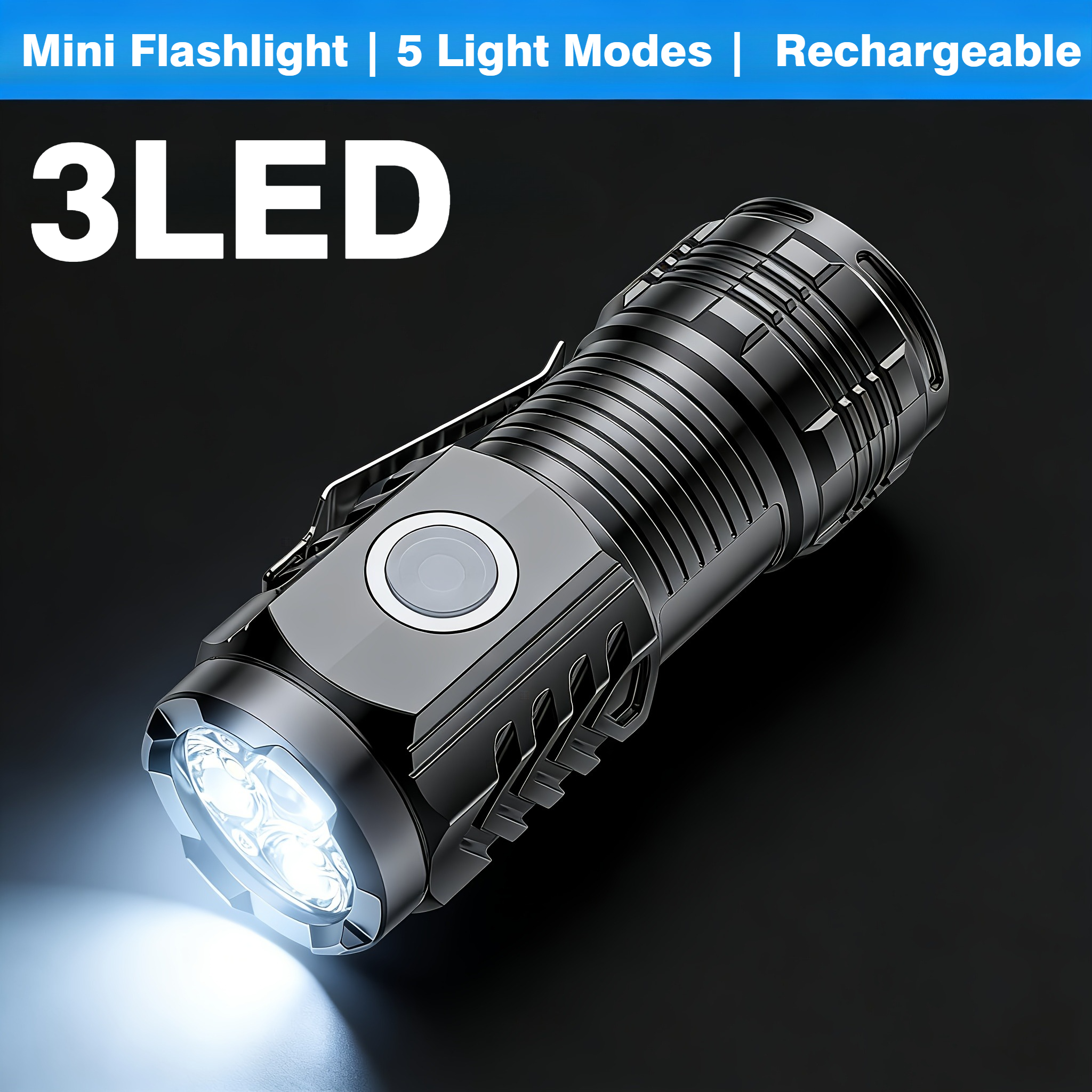 Portable Mini 3 LED Handheld F – Outdoor Power For Camping recenzja i cena