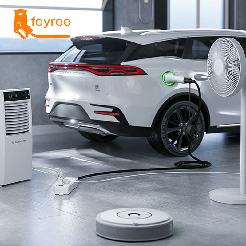 feyree V2L Cable Electric Car  – Outdoor Power Tower recenzja i cena