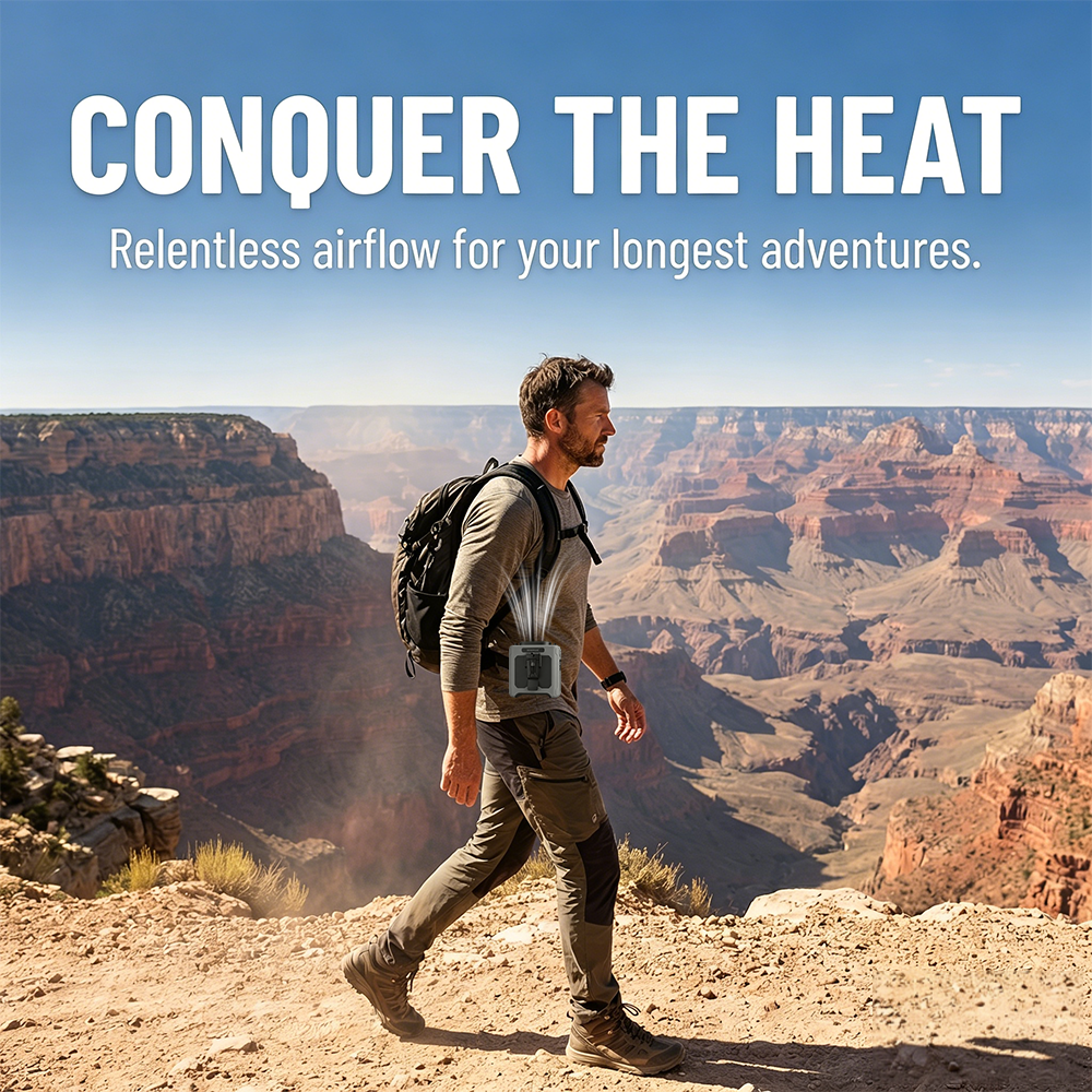 Portable Waist Fan Mini Hangin – Outdoor Usb Power Bank recenzja i cena