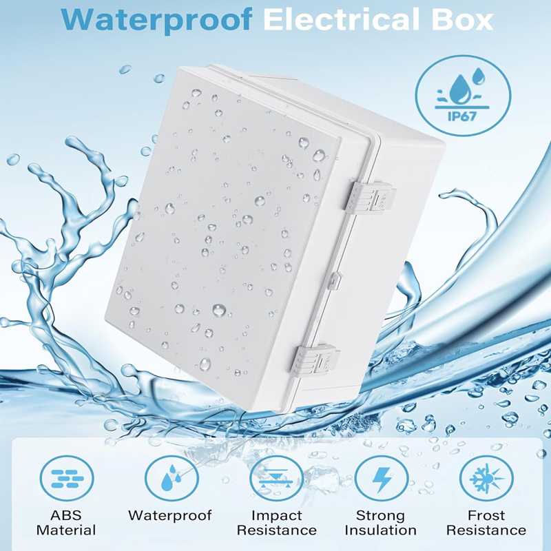 IP66 Waterproof ABS Plastic En – Outdoor Power Box Cover recenzja i cena