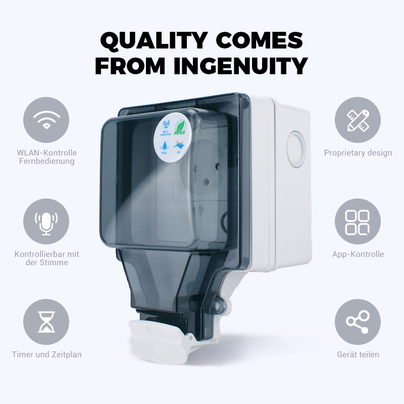 Avoir IP66 Outdoor Waterproof  – Outdoor Power Outlet Wifi recenzja i cena