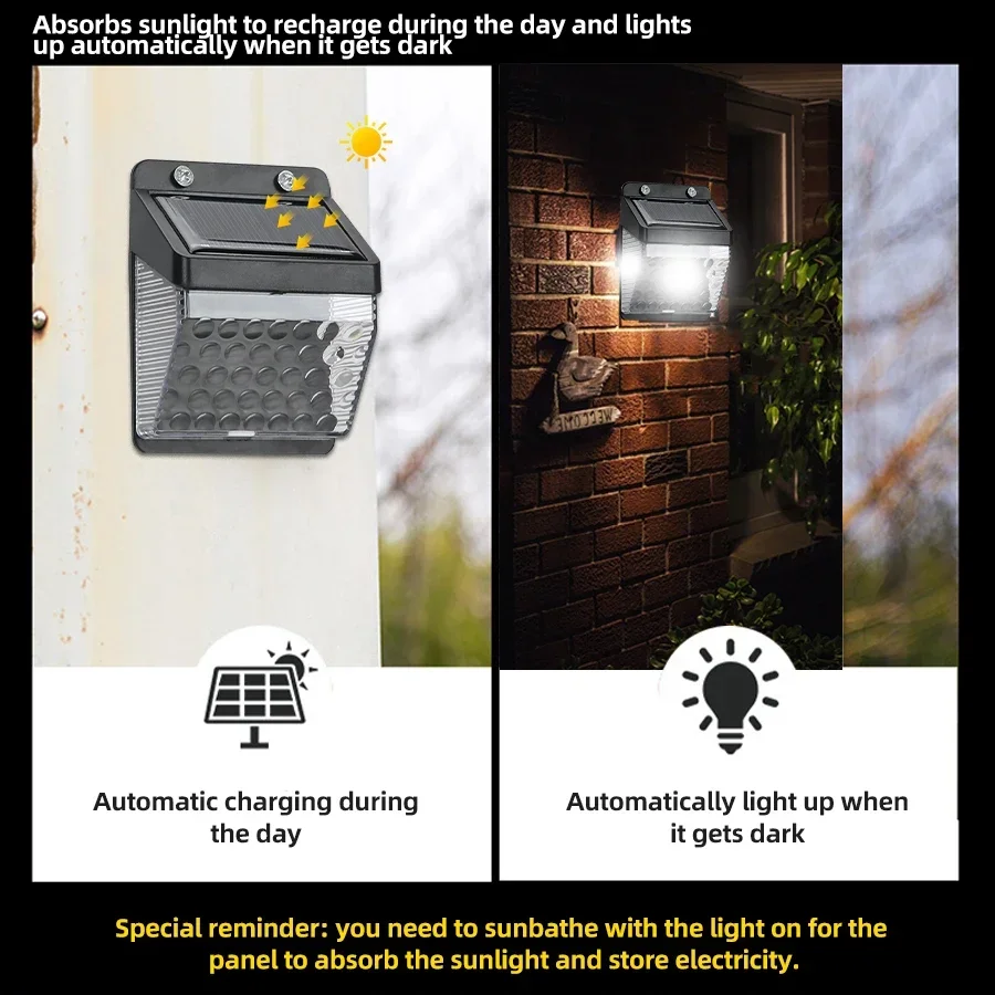 LED Solar Light PIR Motion Sen – Power Outdoor recenzja i cena