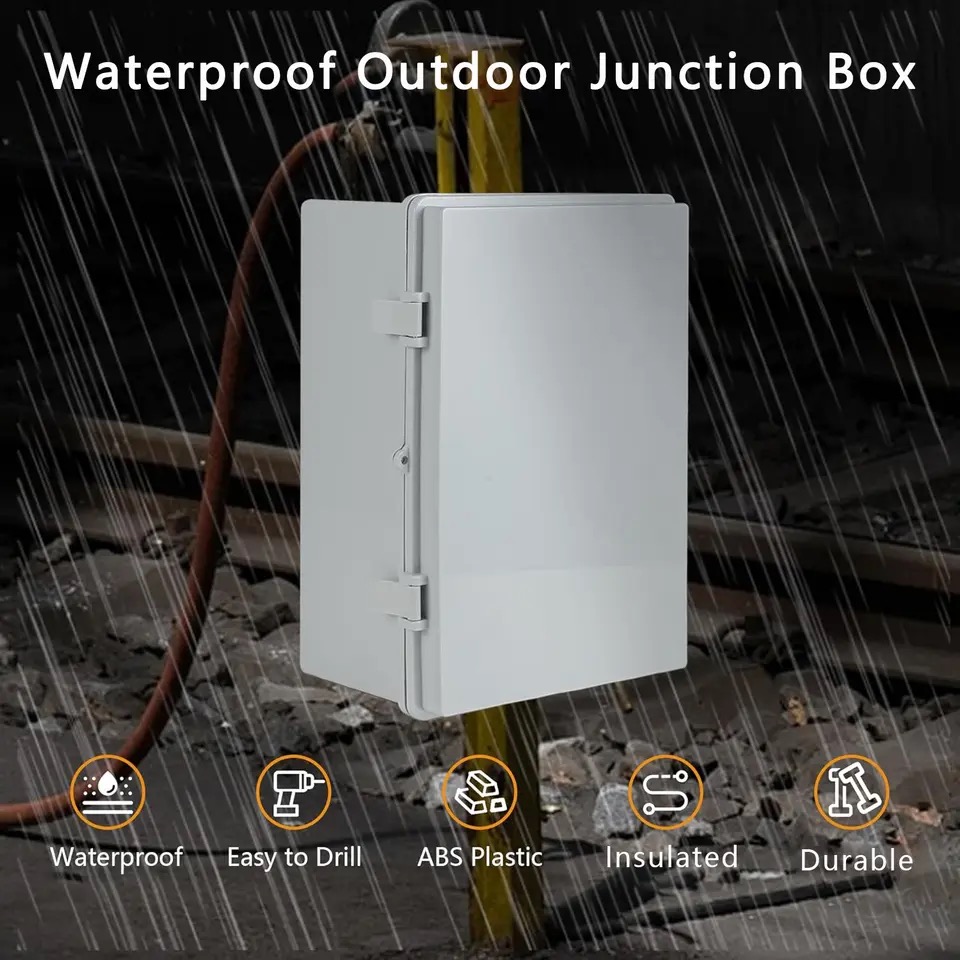 Outdoor IP66 Abs Pc Hinged Pla – Outdoor Power Box Cover recenzja i cena