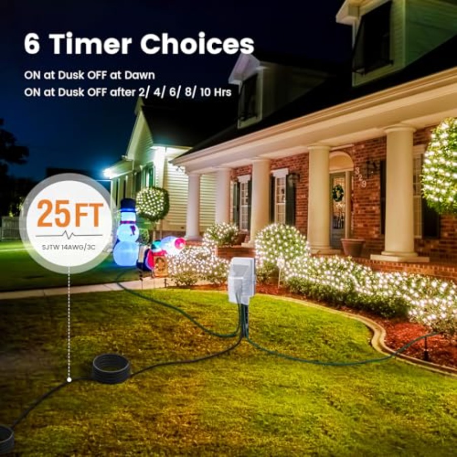 Outdoor Power Stake Dusk to Da – Outdoor Power Timer recenzja i cena