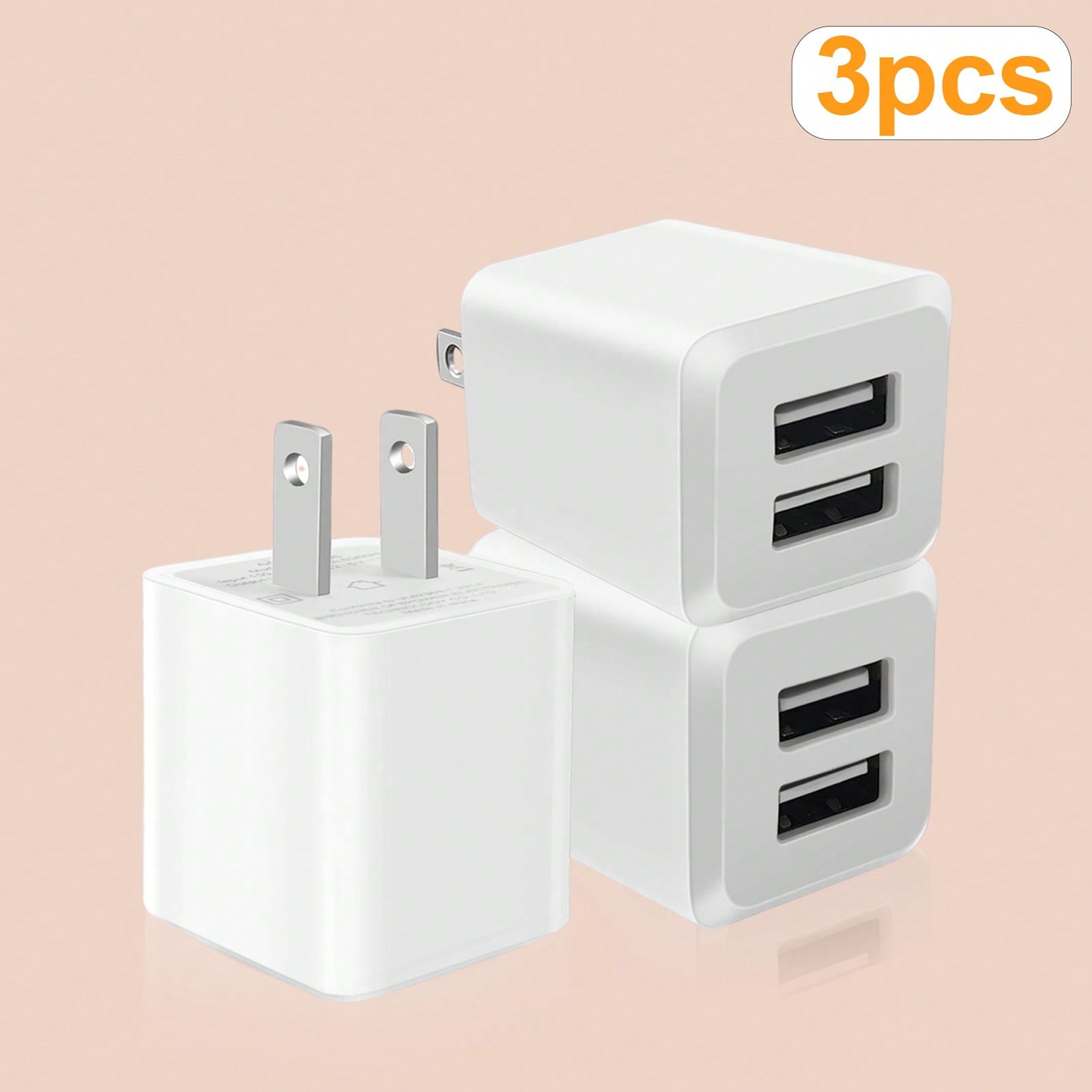 White US Plug Dual Port Fast C – Outdoor Usb Power Adapter recenzja i cena