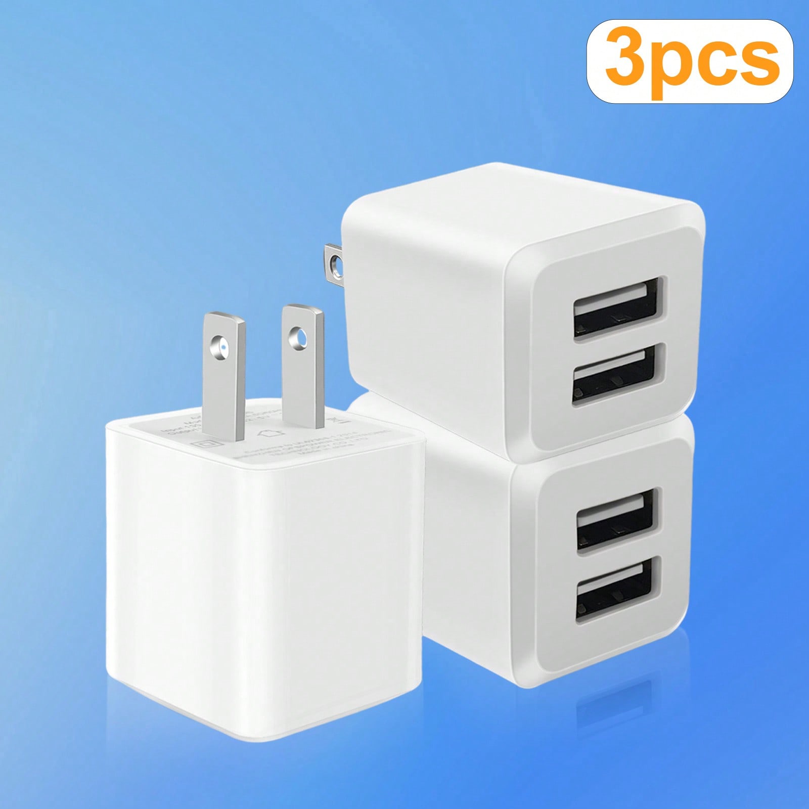 White US Plug Dual Port Fast C – Outdoor Usb Power Adapter recenzja i cena