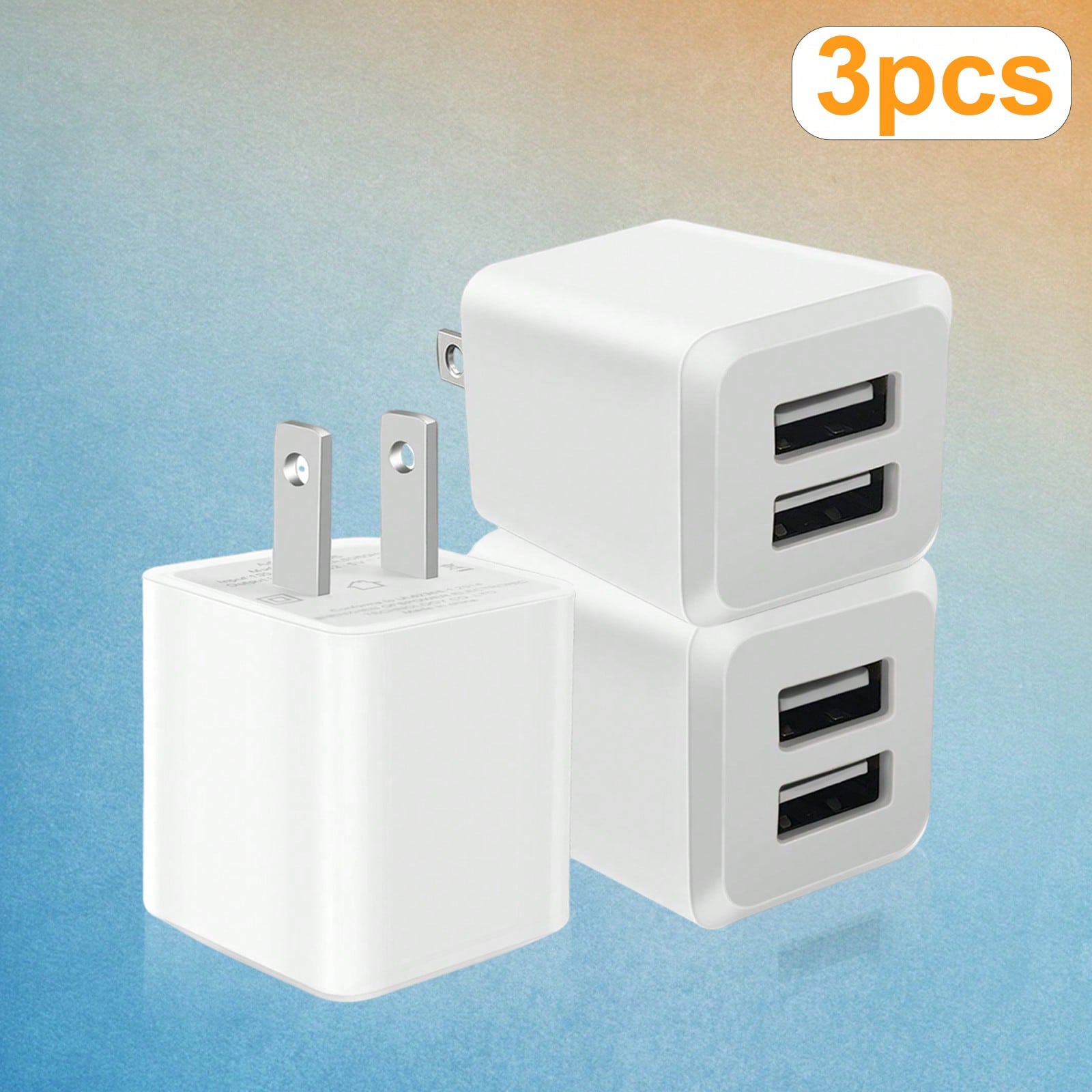 White US Plug Dual Port Fast C – Outdoor Usb Power Adapter recenzja i cena