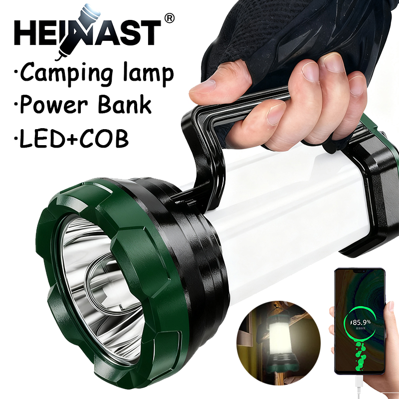 Portable Powerful LED Flashlig – Outdoor Usb Power Bank recenzja i cena
