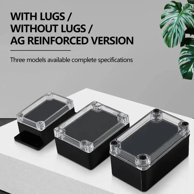 2pcs Transparent Cover Waterpr – Outdoor Power Box Cover recenzja i cena