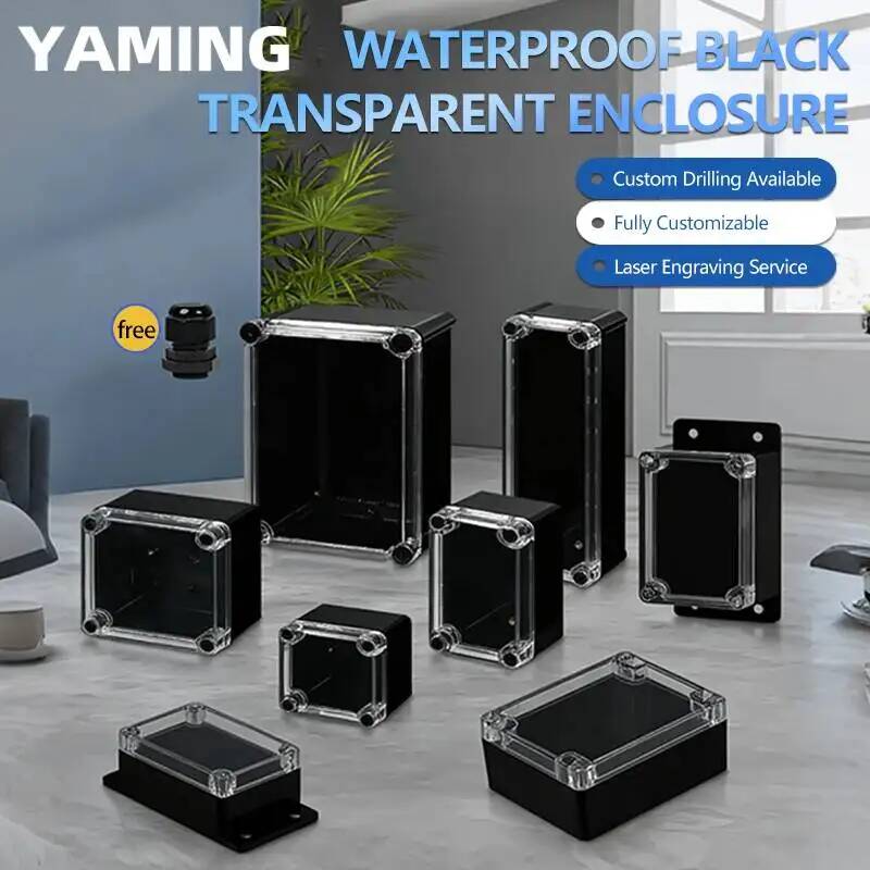 2pcs Transparent Cover Waterpr – Outdoor Power Box Cover recenzja i cena