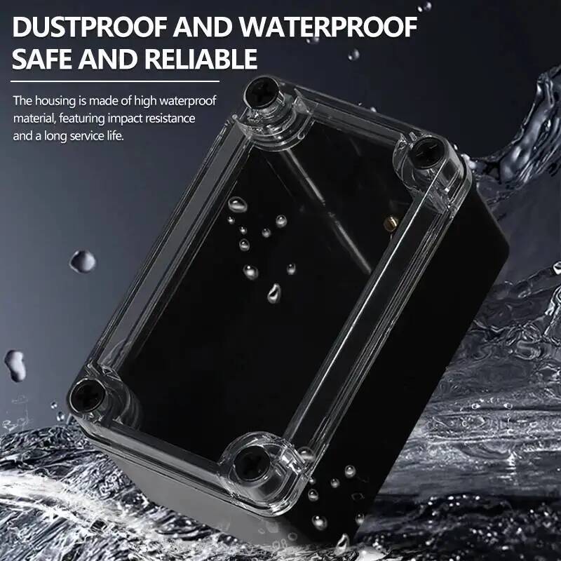 2pcs Transparent Cover Waterpr – Outdoor Power Box Cover recenzja i cena