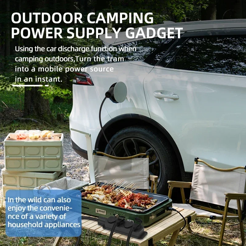 Portable 16A 4KW Electric Car  – Outdoor Power Tower recenzja i cena