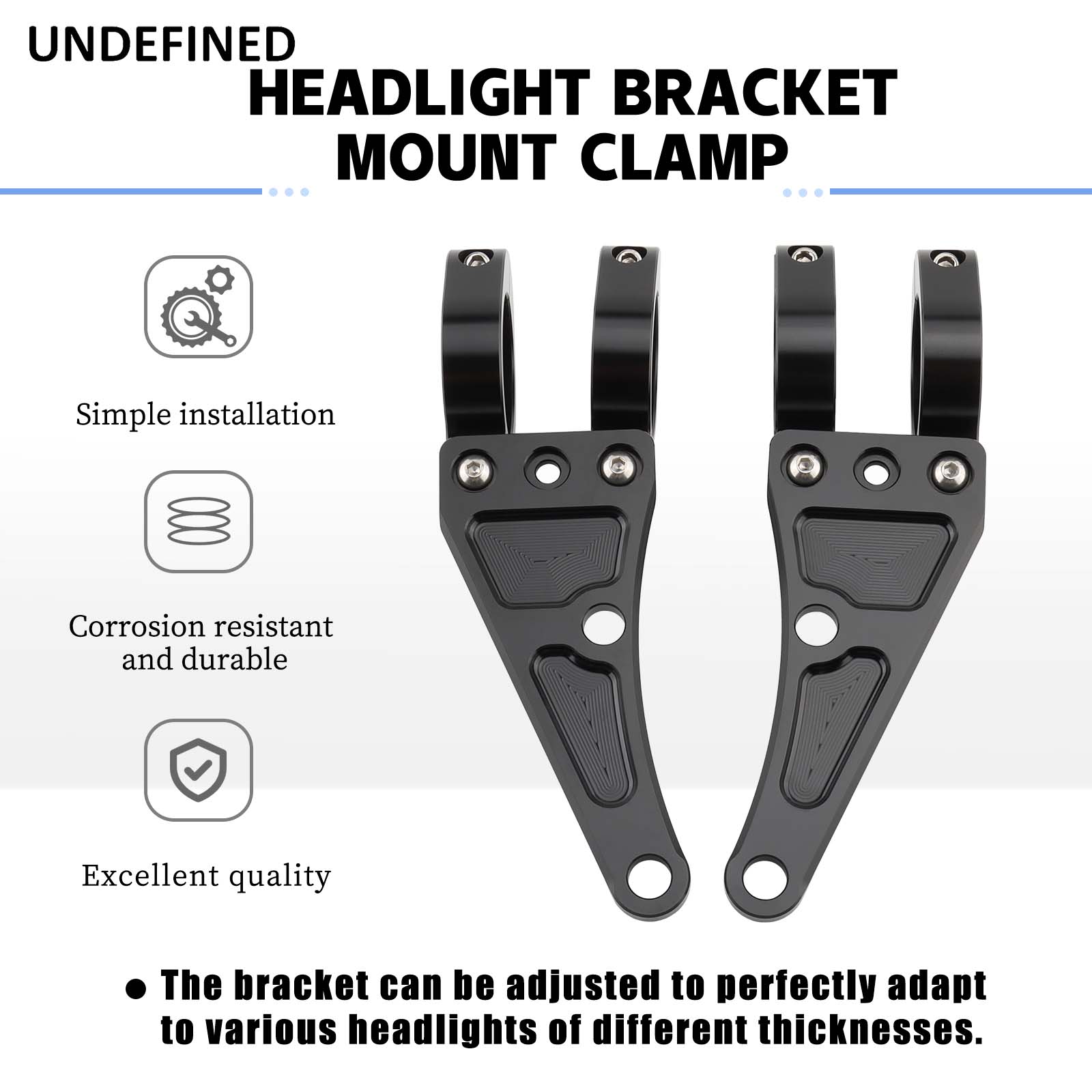 33mm-58mm Headlight Bracket Mo – Outdoor Power Works recenzja i cena