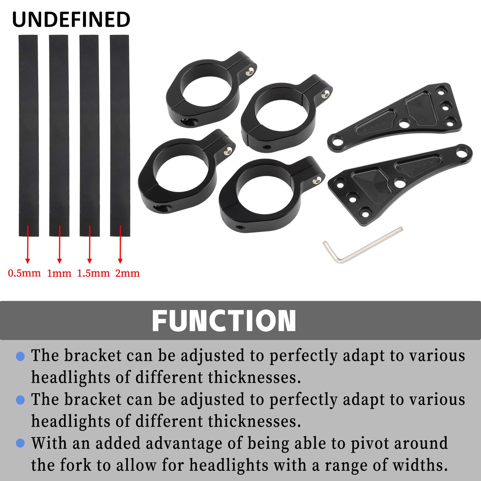33mm-58mm Headlight Bracket Mo – Outdoor Power Works recenzja i cena