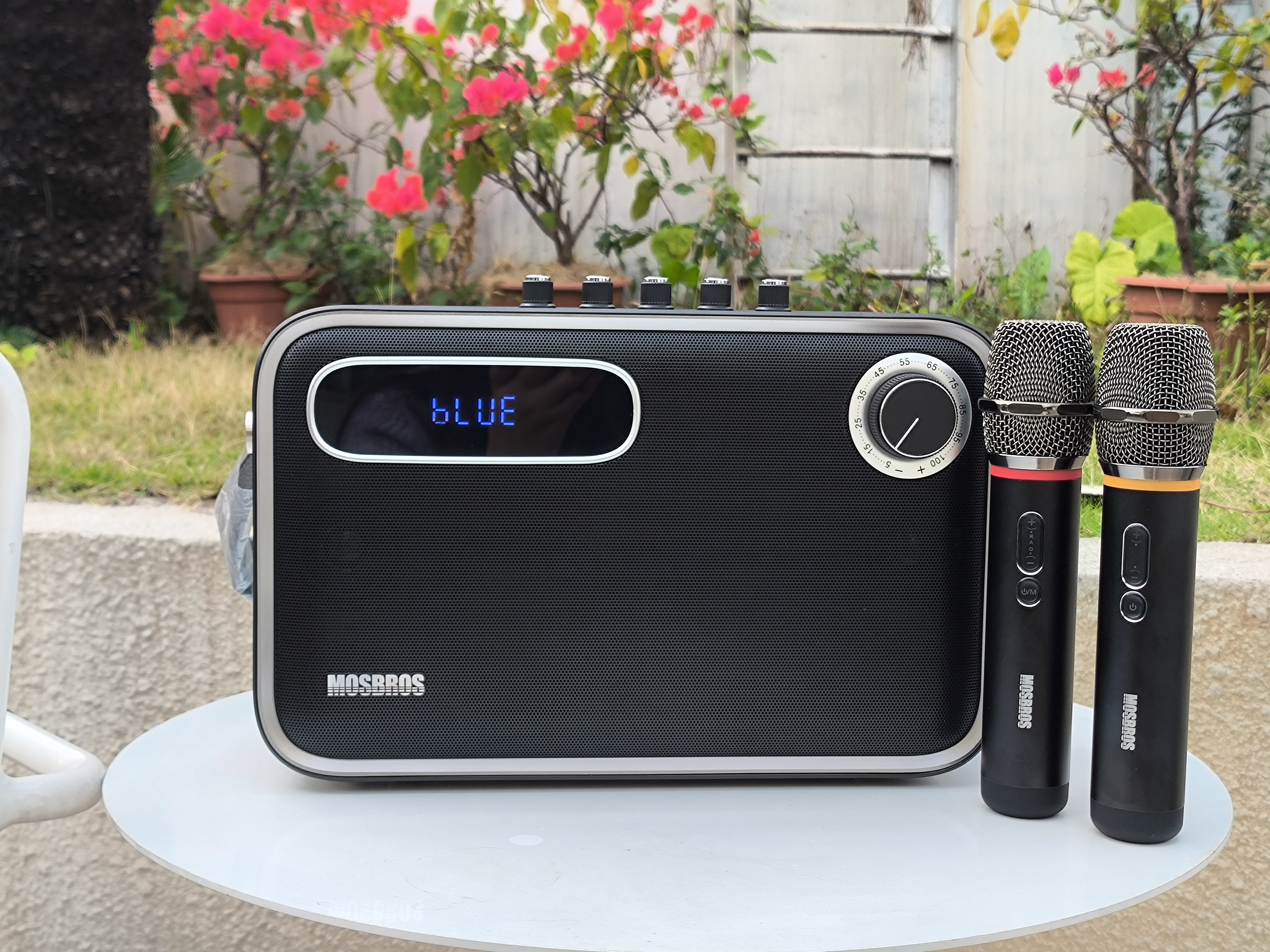 Portable Karaoke Machine 120W  – Outdoor Power Jack recenzja i cena