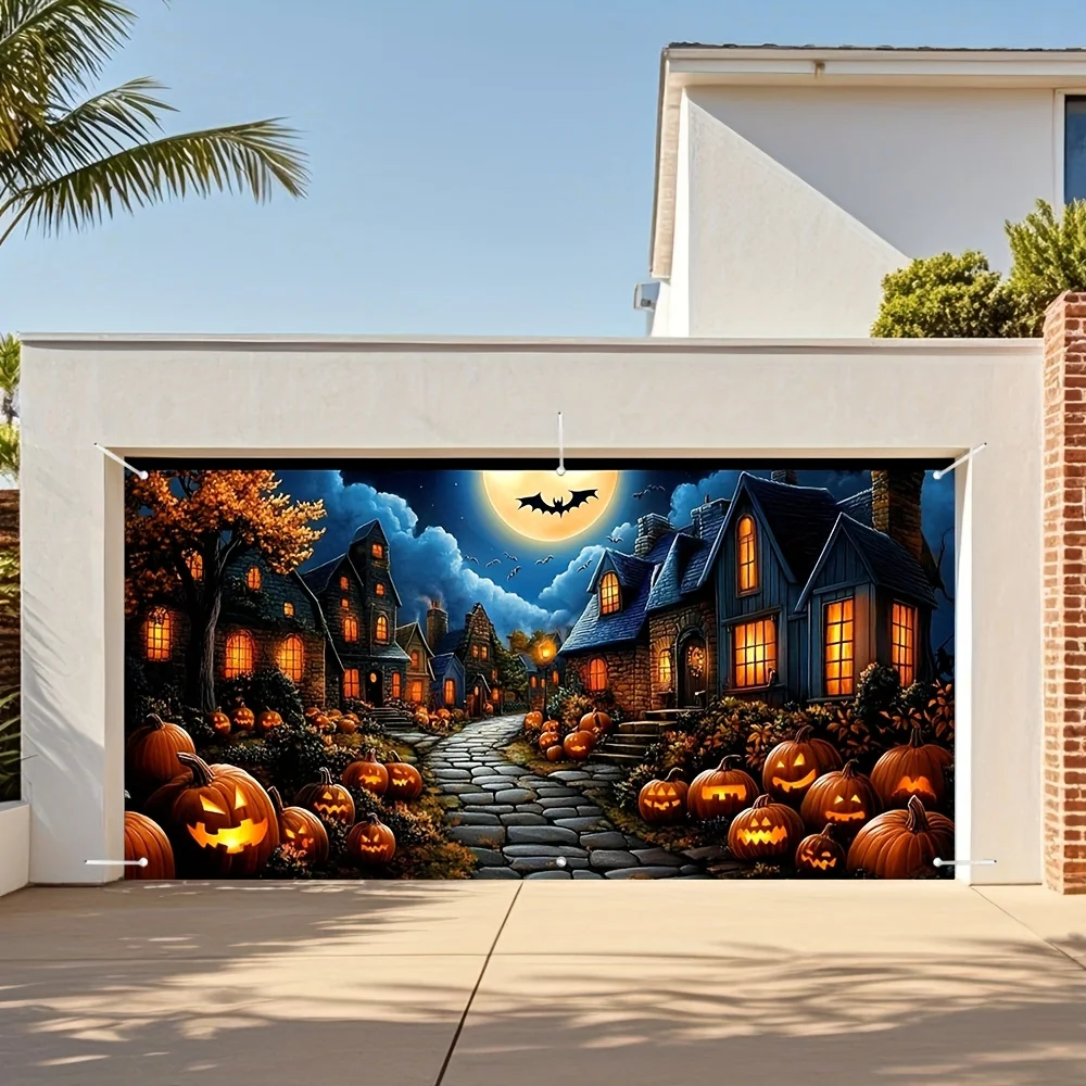 1pc 2D Flat Halloween Banner B – Outdoor Power Jack recenzja i cena