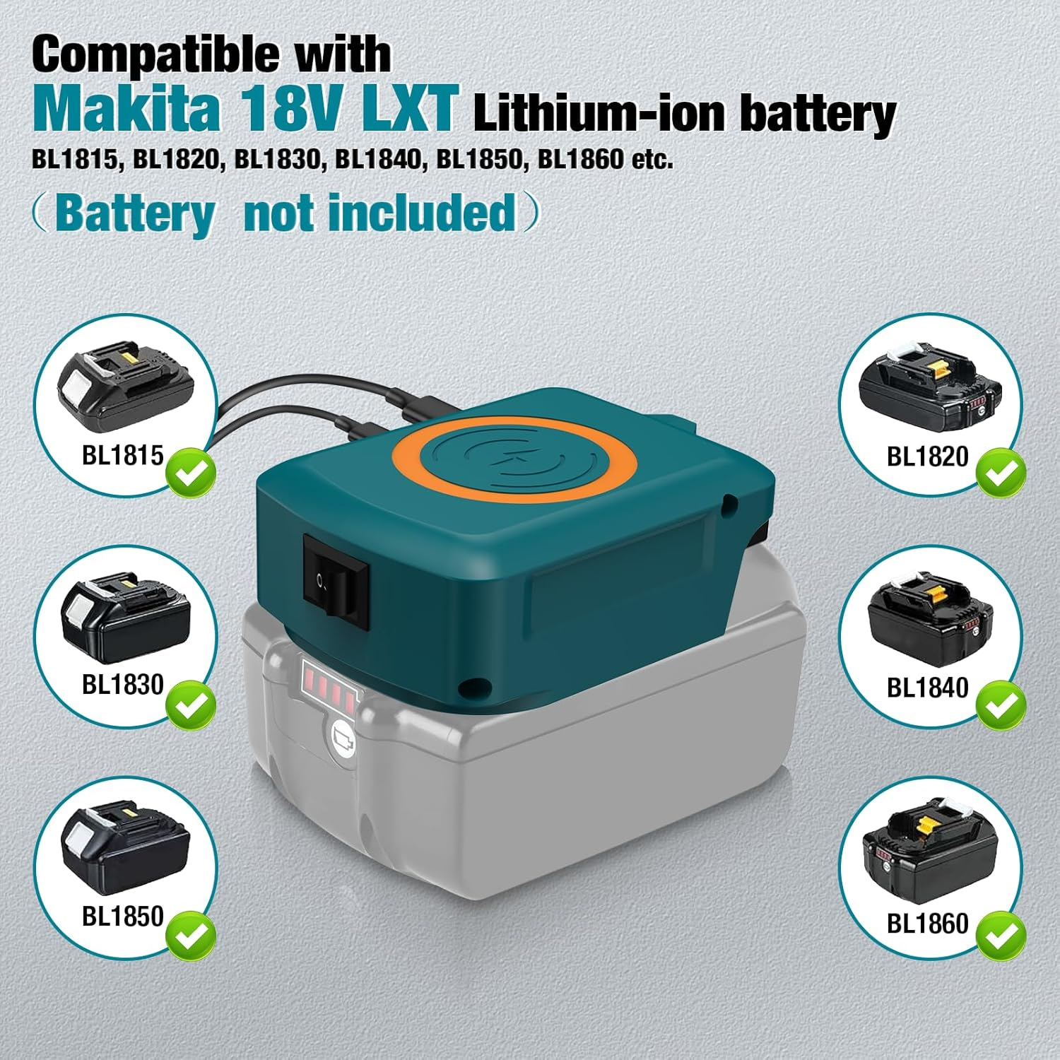 NEW Wireless Phone Charger for – Outdoor Usb Power Adapter recenzja i cena