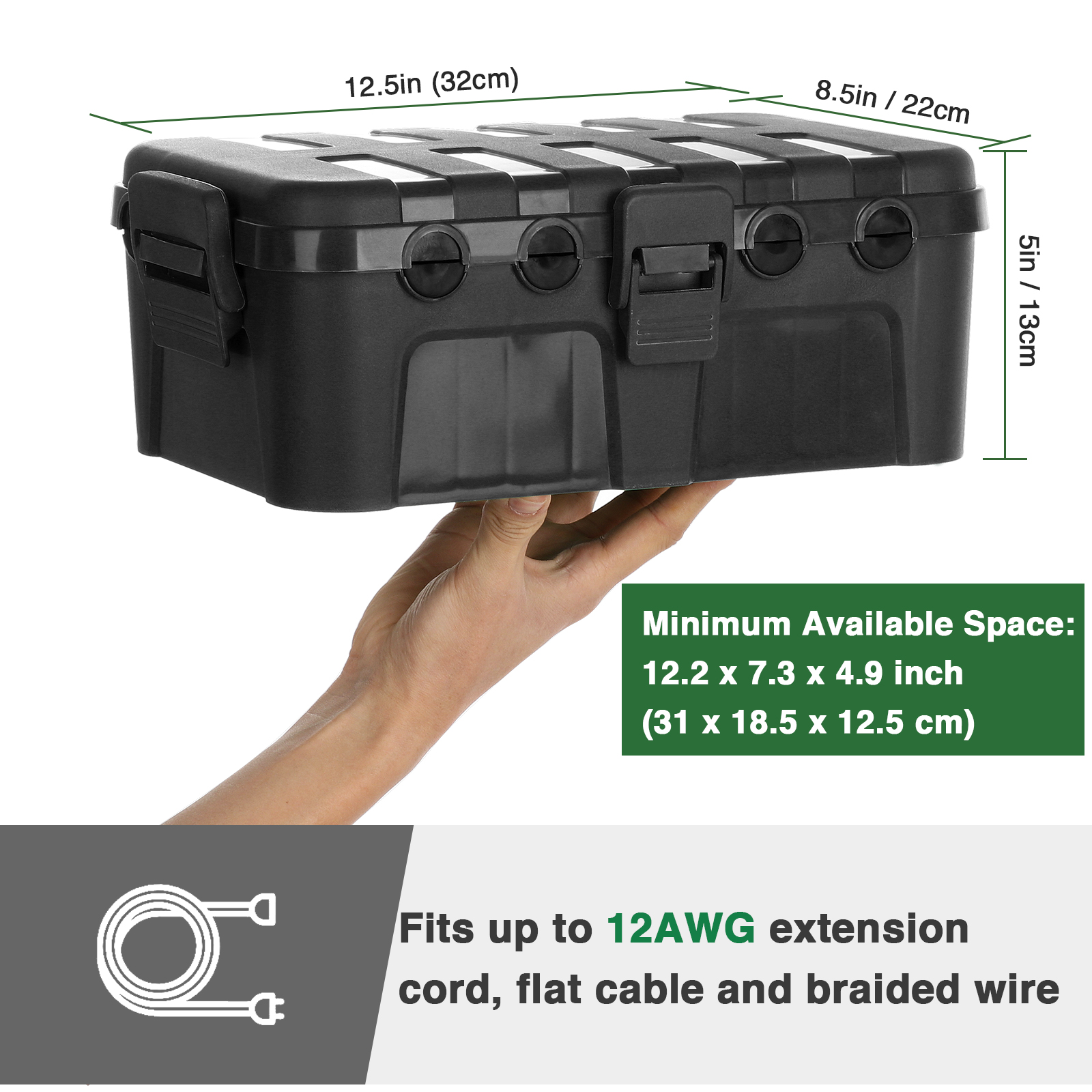 Restmo Large Outdoor Electrica – Outdoor Power Box Cover recenzja i cena