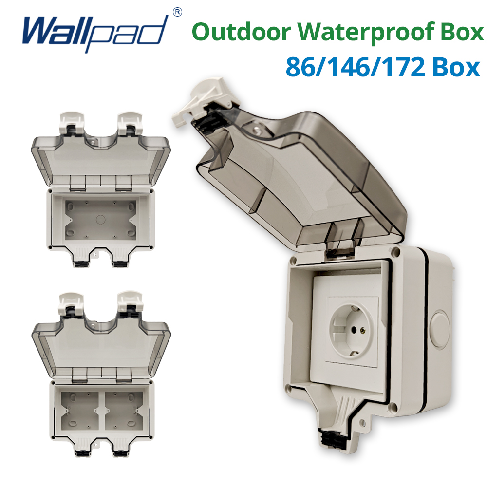 Wallpad IP66 Dustproof Waterpr – Outdoor Power Box Cover recenzja i cena