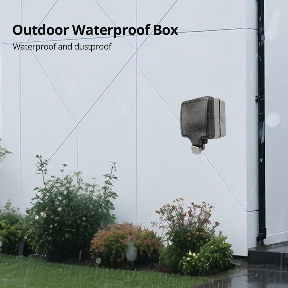 Wallpad IP66 Dustproof Waterpr – Outdoor Power Box Cover recenzja i cena