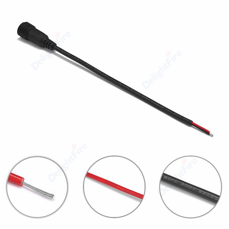 Waterproof DC Pigtail Power Ca – Outdoor Power Jack recenzja i cena