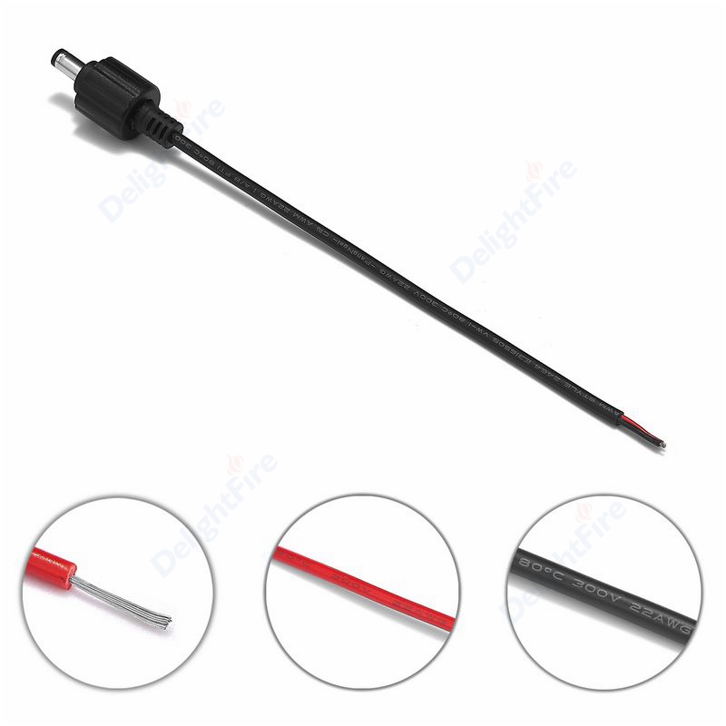 Waterproof DC Pigtail Power Ca – Outdoor Power Jack recenzja i cena