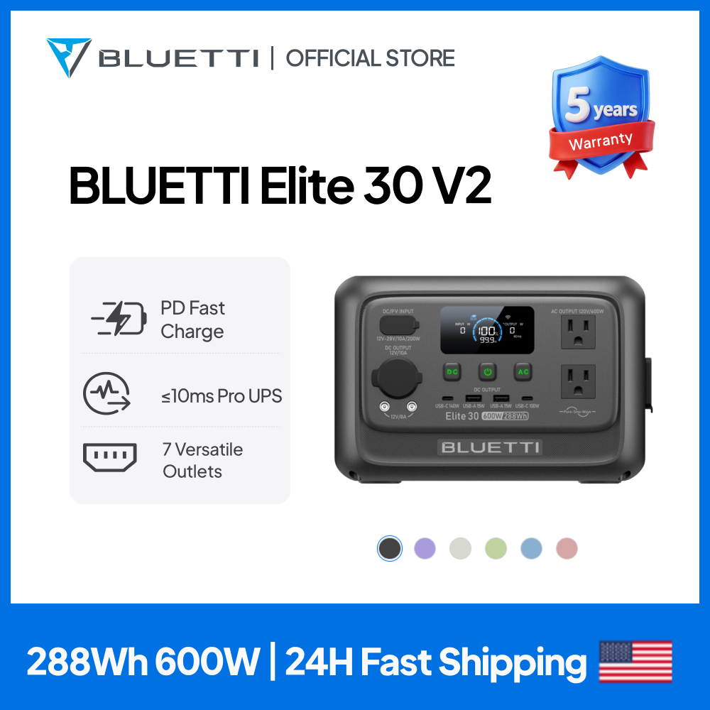【Renew】BLUETTI Elite 30 V2 Por – Outdoor Power Tower recenzja i cena