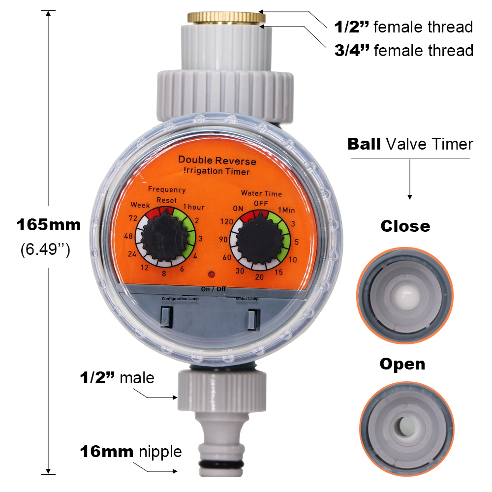 MUCIAKIE Ball Valve Garden Wat – Outdoor Power Timer recenzja i cena