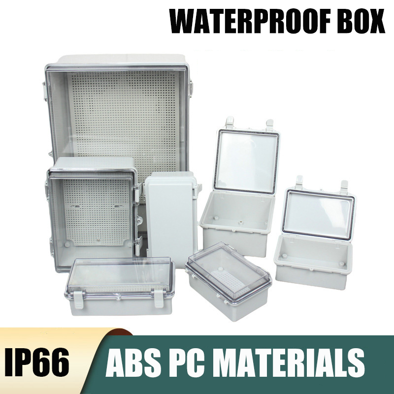 IP66 Waterproof Transparent/Gr – Outdoor Power Box Cover recenzja i cena