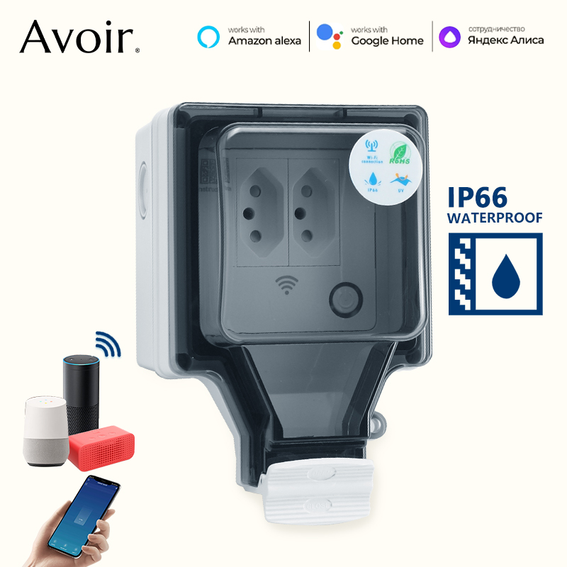 Avoir Tuya Wifi Smart Socket I – Outdoor Power Outlet Wifi recenzja i cena