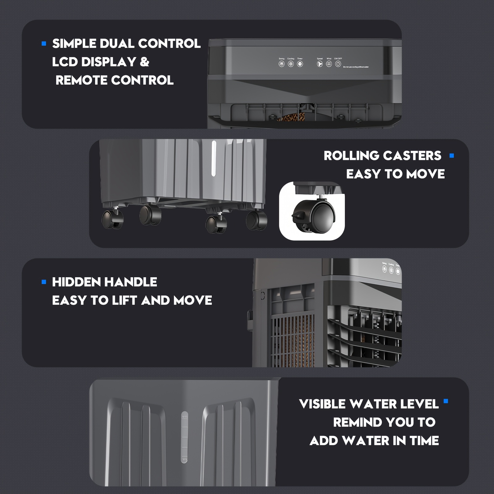 1800CFM Portable Air Cooler wi – Power Outdoor recenzja i cena
