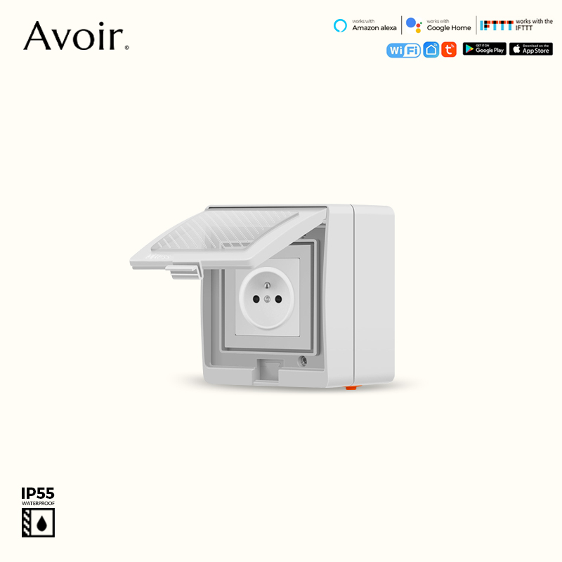 Avoir IP55 Tuya Wifi Electrica – Outdoor Power Outlet Wifi recenzja i cena