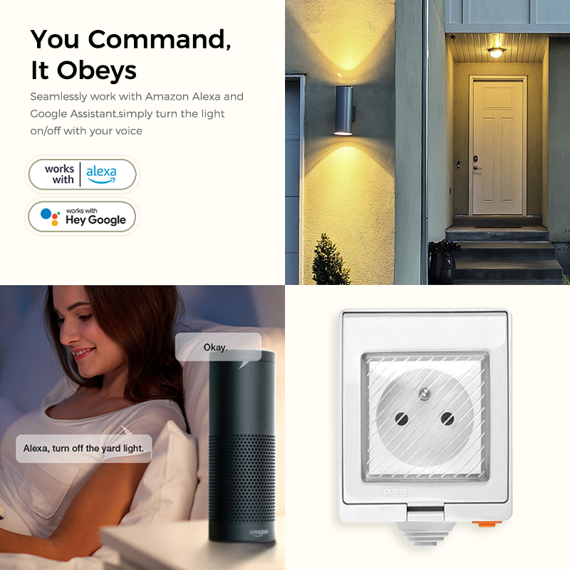 Avoir IP55 Tuya Wifi Electrica – Outdoor Power Outlet Wifi recenzja i cena