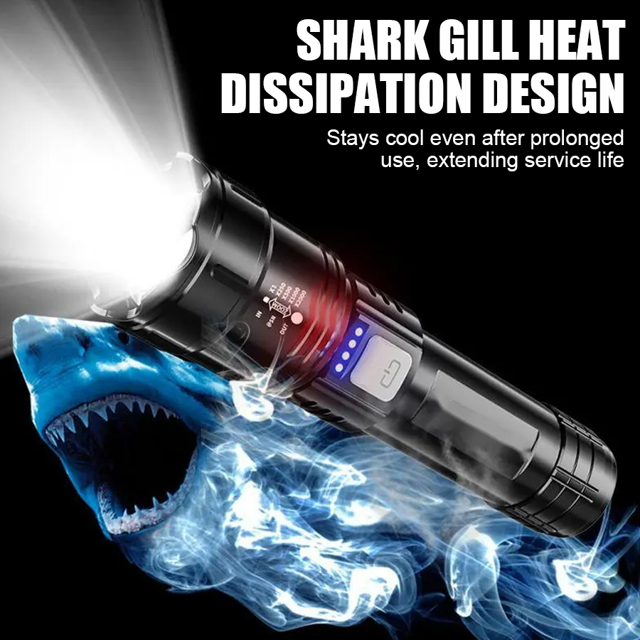 High Power P50 LED Flashlight  – Outdoor Power For Camping recenzja i cena
