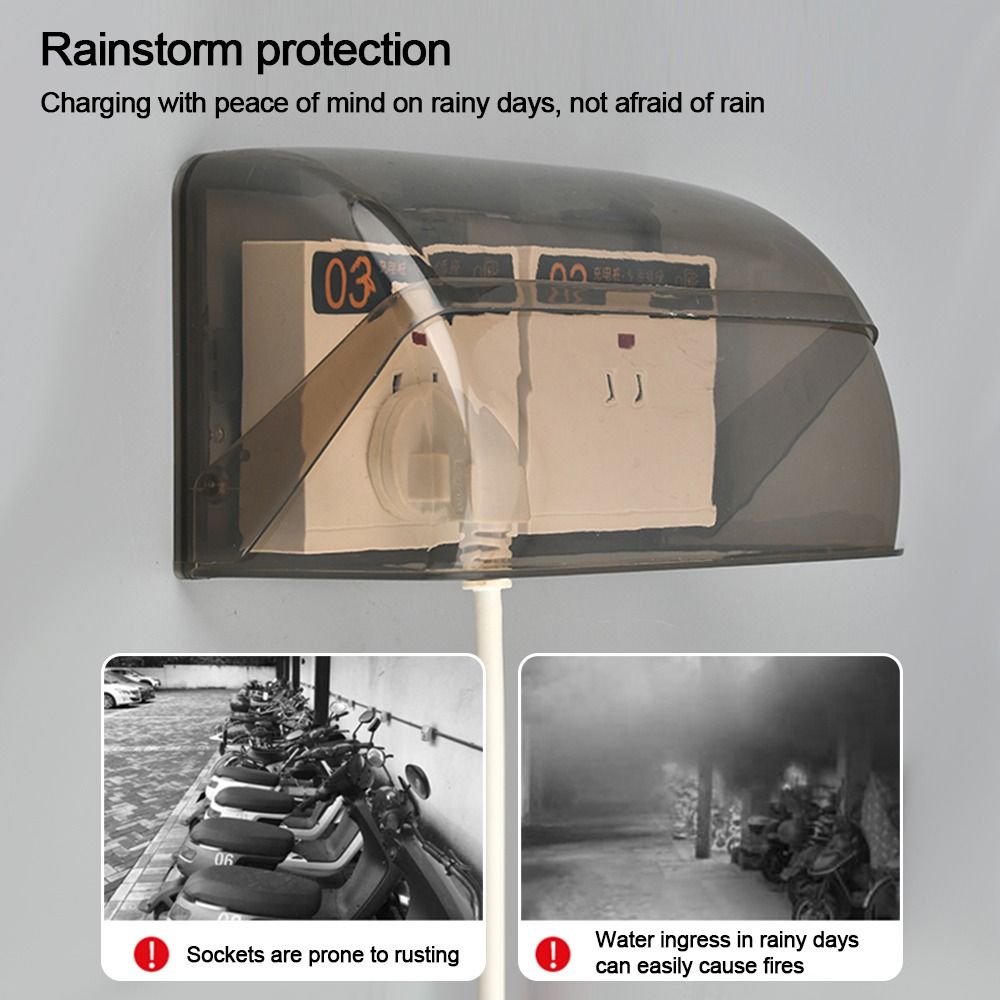 1Pcs Outdoor Socket Waterproof – Outdoor Power Box Cover recenzja i cena