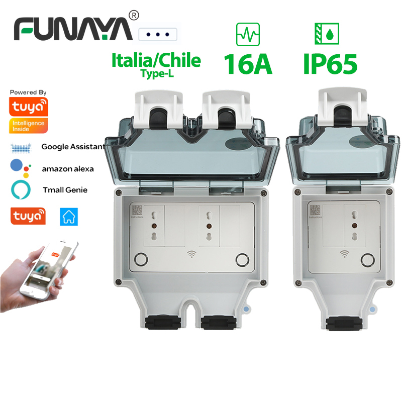 Italia / Chile Tuya Outdoor Wa – Outdoor Power Outlet Wifi recenzja i cena