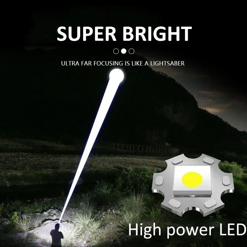 900000LM Powerful LED Flashlig – Outdoor Power Works recenzja i cena