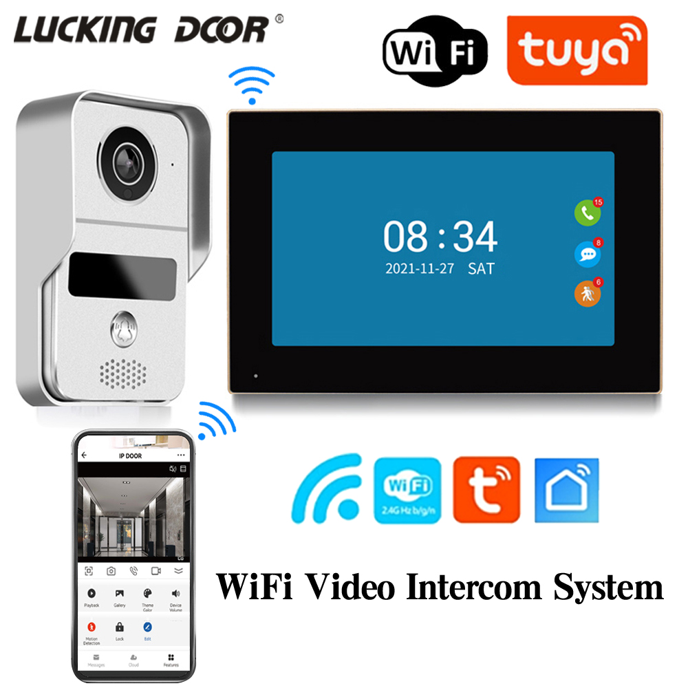 7 Inch Tuya Video Doorbell WiF – Outdoor Power Outlet Wifi recenzja i cena