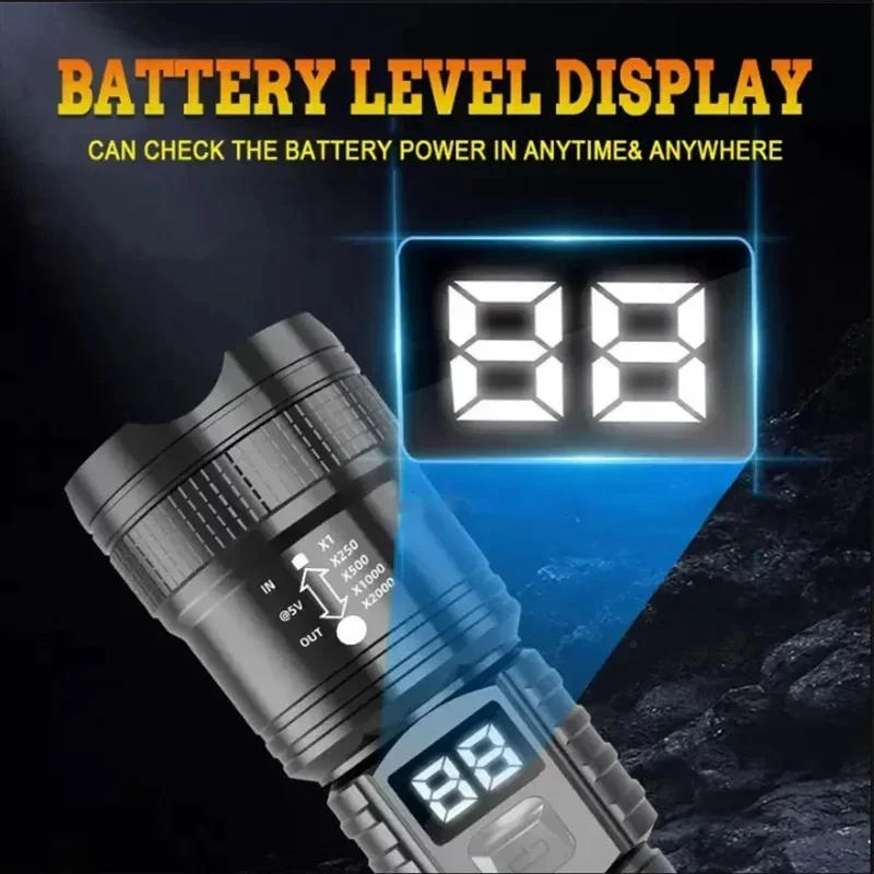 P50 High Brightness Flashlight – Outdoor Usb Power Bank recenzja i cena