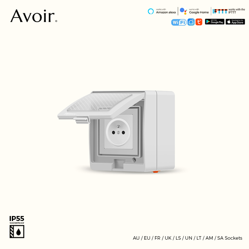 Avoir Tuya Smart Waterproof Wi – Outdoor Power Outlet Wifi recenzja i cena