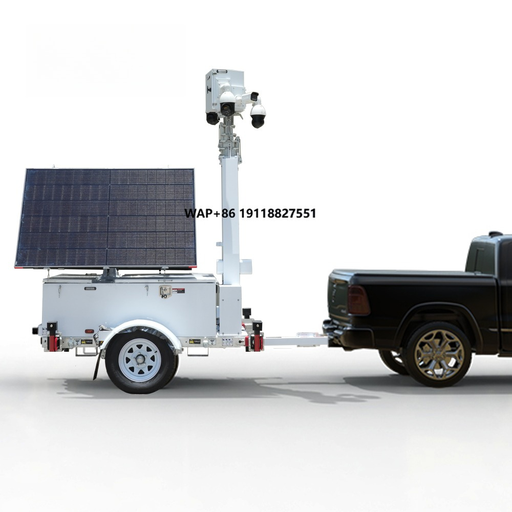 Solar Power Unit Trailer Mobil – Outdoor Power Tower recenzja i cena