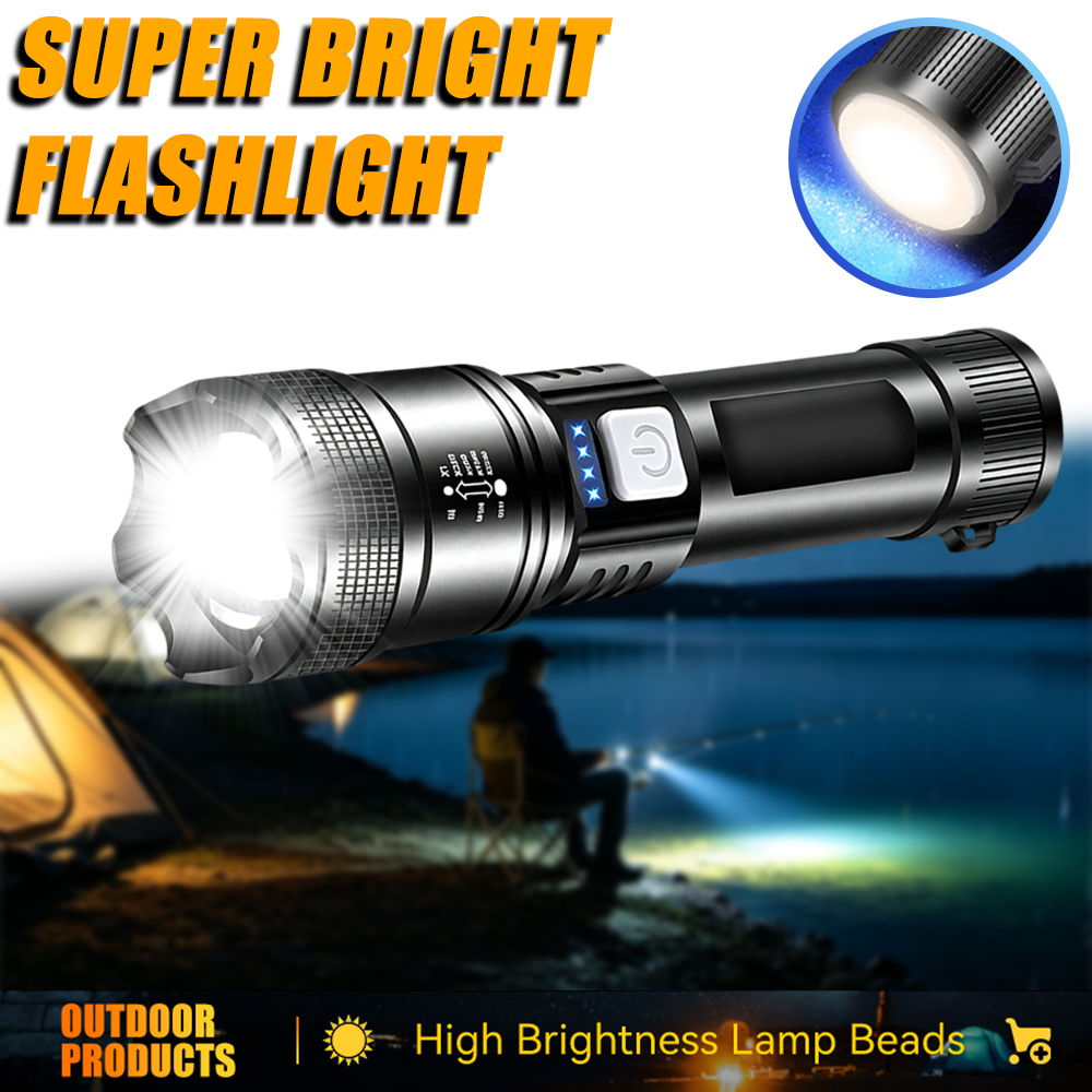 Powerful LED Flashlight USB Re – Outdoor Usb Power Bank recenzja i cena