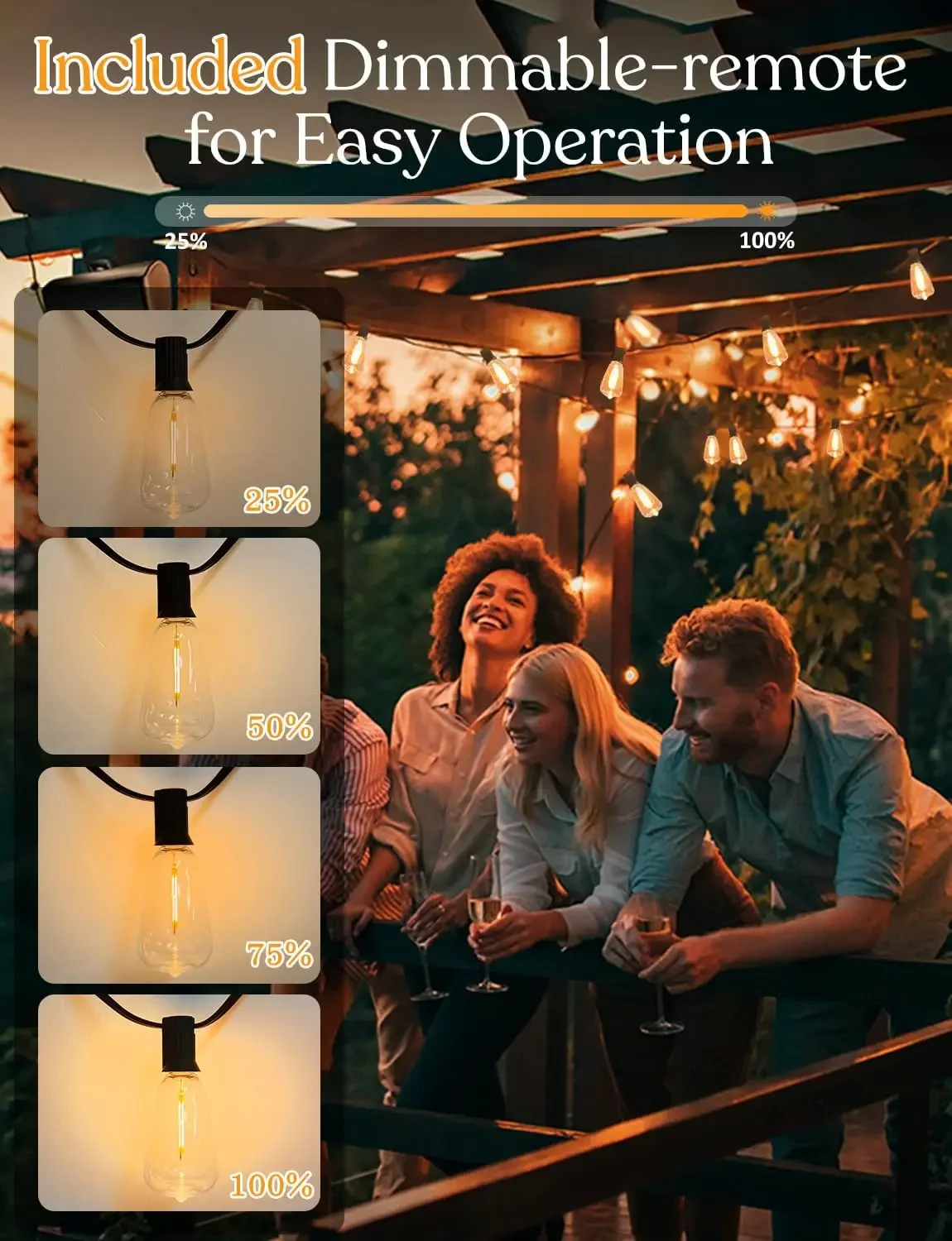 Solar Outdoor String Lights Re – Outdoor Power Timer recenzja i cena