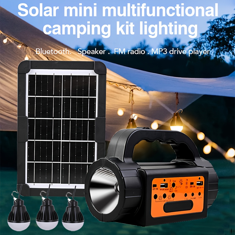 Solar Rechargeable Camping Lig – Outdoor Power For Camping recenzja i cena